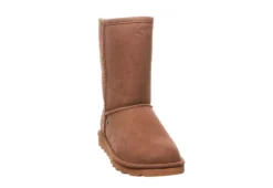 Bearpaw Womens Elle Short Vegan Fur Boot - Tan -Rack Room Footwear Sales US 01 300737 02