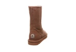 Bearpaw Womens Elle Short Vegan Fur Boot - Tan -Rack Room Footwear Sales US 01 300737 04