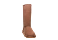 Bearpaw Womens Elle Tall Vegan Faux Fur Boot - Tan 9 Bearpaw Womens Elle Tall Vegan Faux Fur Boot - Tan -Rack Room Footwear Sales US 01 300742 02