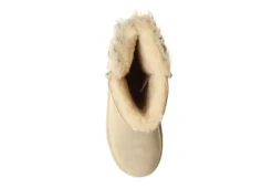 Bearpaw Womens Eloise Fur Boot - Off White 12 Bearpaw Womens Eloise Fur Boot - Off White -Rack Room Footwear Sales US 01 300745 05