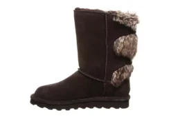Bearpaw Womens Eloise Wide Calf Fur Boot - Chocolate -Rack Room Footwear Sales US 01 300746 03