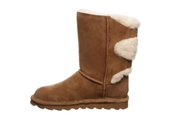 Bearpaw Womens Eloise Wide Calf Fur Boot - Tan -Rack Room Footwear Sales US 01 300747 03