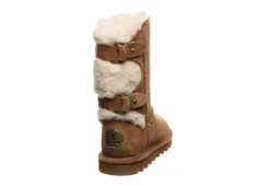 Bearpaw Womens Eloise Wide Calf Fur Boot - Tan -Rack Room Footwear Sales US 01 300747 04