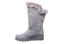 Bearpaw Womens Genevieve Fur Boot - Grey -Rack Room Footwear Sales US 01 300752 03