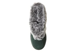 Bearpaw Womens Serenity Lace Up Fur Boot - Dark Green -Rack Room Footwear Sales US 01 300809 05