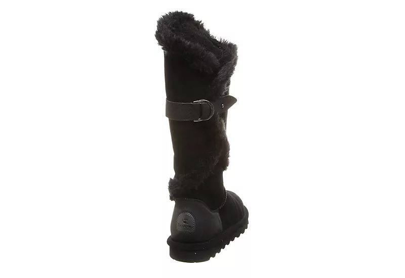 Bearpaw Womens Sheilah Fur Boot - Black 5 Bearpaw Womens Sheilah Fur Boot - Black - Image 5