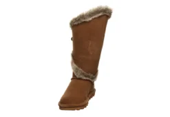 Bearpaw Womens Sheilah Fur Boot - Tan 9 Bearpaw Womens Sheilah Fur Boot - Tan -Rack Room Footwear Sales US 01 300813 02