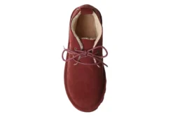 Bearpaw Womens Skye Lace-up Fur Boot - Dark Red -Rack Room Footwear Sales US 01 300814 05