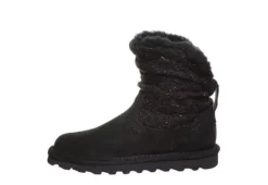 Bearpaw Womens Virginia Fur Boot - Navy -Rack Room Footwear Sales US 01 300823 03