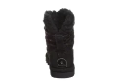 Bearpaw Womens Virginia Fur Boot - Navy -Rack Room Footwear Sales US 01 300823 04