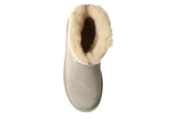 Bearpaw Womens Virginia Fur Boot - White -Rack Room Footwear Sales US 01 300825 05