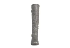 Journee Collection Womens Spokane Extra Wide Calf Tall Boot - Dark Grey 9 Journee Collection Womens Spokane Extra Wide Calf Tall Boot - Dark Grey -Rack Room Footwear Sales US 01 300946 02