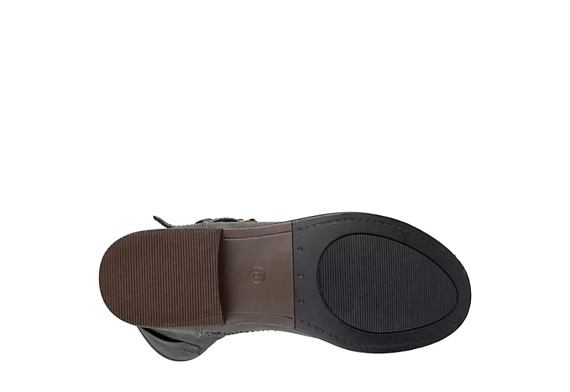 Journee Collection Womens Spokane Extra Wide Calf Tall Boot - Dark Grey 7 Journee Collection Womens Spokane Extra Wide Calf Tall Boot - Dark Grey - Image 7