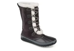Journee Collection Womens Blizzard Duck Boot - Grey