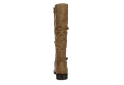 Xappeal Womens Nadeen Wide Calf Riding Boot - Taupe -Rack Room Footwear Sales US 01 301863 04