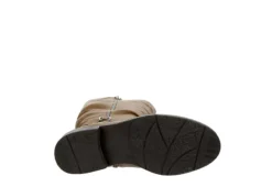 Xappeal Womens Nadeen Wide Calf Riding Boot - Taupe -Rack Room Footwear Sales US 01 301863 06