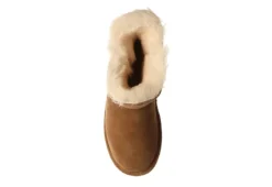 Bearpaw Womens Rosaline Fur Boot - Tan 11 Bearpaw Womens Rosaline Fur Boot - Tan -Rack Room Footwear Sales US 01 301881 04