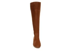 Eva & Zoe Womens Bria Wide Calf Tall Boot - Cognac -Rack Room Footwear Sales US 01 301948 02