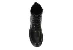Limelight Womens Rudy Combat Boot - Black -Rack Room Footwear Sales US 01 302010 05