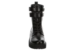 Limelight Womens Burnette Lace Up Boot - Black -Rack Room Footwear Sales US 01 302016 02