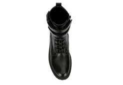 Limelight Womens Burnette Lace Up Boot - Black -Rack Room Footwear Sales US 01 302016 05