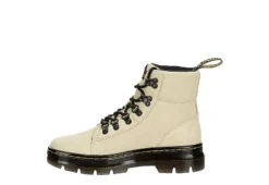 Dr. Martens Dr.martens Womens Combs Suede Combat Boot - Off White -Rack Room Footwear Sales US 01 302022 03