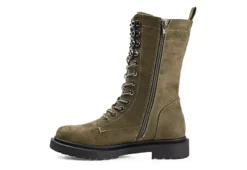 Journee Collection Womens Cadee Bootie - Green -Rack Room Footwear Sales US 01 302202 03