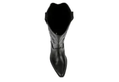Madden Girl Womens Redford Western Boot - Black -Rack Room Footwear Sales US 01 302384 05