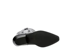 Madden Girl Womens Redford Western Boot - Black -Rack Room Footwear Sales US 01 302384 06