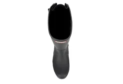 Hunter Boots Llc Womens Original Back Adj Gloss Rain Boot - Black -Rack Room Footwear Sales US 01 302431 05