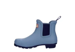 Hunter Boots Llc Womens Original Chelsea Rain Boot - Blue -Rack Room Footwear Sales US 01 302439 03