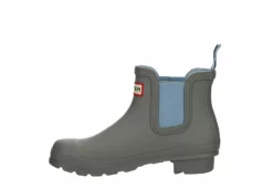 Hunter Boots Llc Womens Original Chelsea Rain Boot - Grey 10 Hunter Boots Llc Womens Original Chelsea Rain Boot - Grey -Rack Room Footwear Sales US 01 302440 03