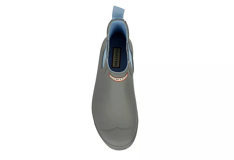 Hunter Boots Llc Womens Original Chelsea Rain Boot - Grey 6 Hunter Boots Llc Womens Original Chelsea Rain Boot - Grey - Image 6