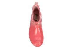 Hunter Boots Llc Womens Original Chelsea Gloss Rain Boot - Pink -Rack Room Footwear Sales US 01 302441 05
