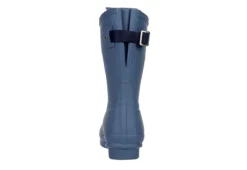 Hunter Boots Llc Womens Original Back Adj Rain Boot - Blue -Rack Room Footwear Sales US 01 302450 04