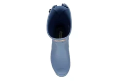Hunter Boots Llc Womens Original Back Adj Rain Boot - Blue -Rack Room Footwear Sales US 01 302450 05