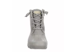 Sperry Womens Syren Gulf Wool Duck Boot - Grey 9 Sperry Womens Syren Gulf Wool Duck Boot - Grey -Rack Room Footwear Sales US 01 302504 02