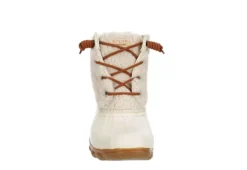 Sperry Womens Syren Gulf Sherpa Duck Boot - Ivory -Rack Room Footwear Sales US 01 302507 02