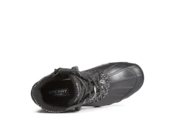 Sperry Womens Syren Gulf Metallic Animal Duck Boot - Black -Rack Room Footwear Sales US 01 302509 04