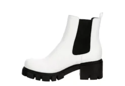 Madden Girl Womens Tessa Chelsea Boot - White -Rack Room Footwear Sales US 01 302520 03