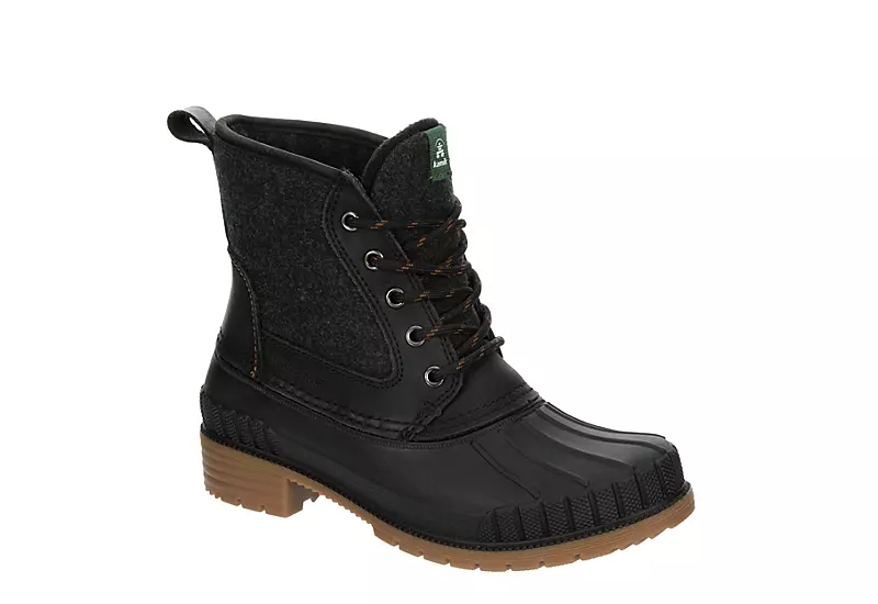Kamik Womens Sienna Mid Boot - Black 1 Kamik Womens Sienna Mid Boot - Black