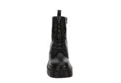 Madden Girl Womens Philly Lace Up Boot - Black -Rack Room Footwear Sales US 01 302631 02