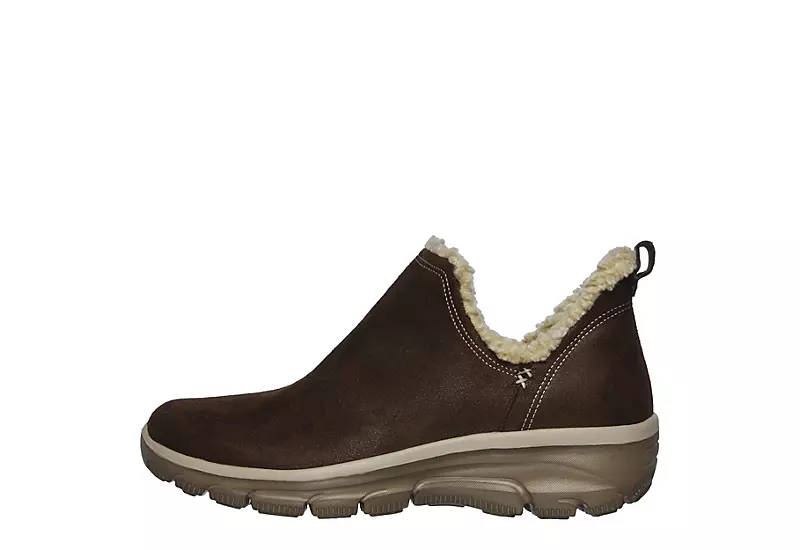 Skechers Womens Easy Going - Buried Boot - Chocolate 3 Skechers Womens Easy Going - Buried Boot - Chocolate - Image 3