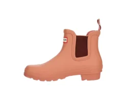 Hunter Boots Llc Womens Original Chelsea Rain Boot - Pink -Rack Room Footwear Sales US 01 302663 03