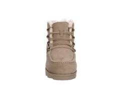 Bearpaw Womens Malinda Lace-up Boot - Stone 9 Bearpaw Womens Malinda Lace-up Boot - Stone -Rack Room Footwear Sales US 01 302679 02