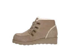 Bearpaw Womens Malinda Lace-up Boot - Stone 10 Bearpaw Womens Malinda Lace-up Boot - Stone -Rack Room Footwear Sales US 01 302679 03