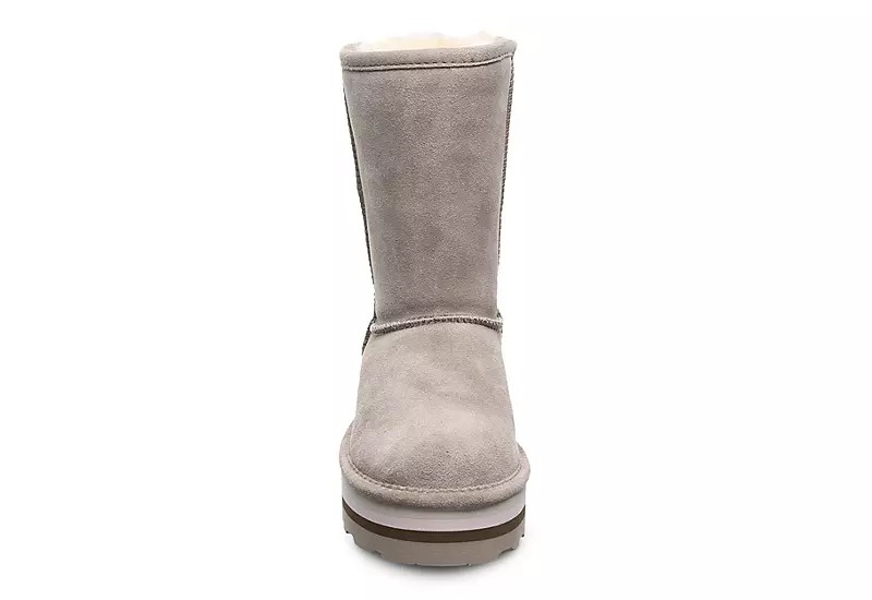 Bearpaw Womens Retro Elle Fur Boot - Stone 3 Bearpaw Womens Retro Elle Fur Boot - Stone - Image 3