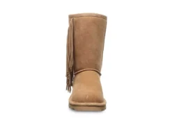Bearpaw Womens Cherilyn Fur Boot - Tan 9 Bearpaw Womens Cherilyn Fur Boot - Tan -Rack Room Footwear Sales US 01 302685 02
