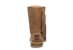 Bearpaw Womens Cherilyn Fur Boot - Tan 11 Bearpaw Womens Cherilyn Fur Boot - Tan -Rack Room Footwear Sales US 01 302685 04