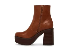 Madden Girl Womens Grace Dress Boot - Cognac -Rack Room Footwear Sales US 01 302694 03